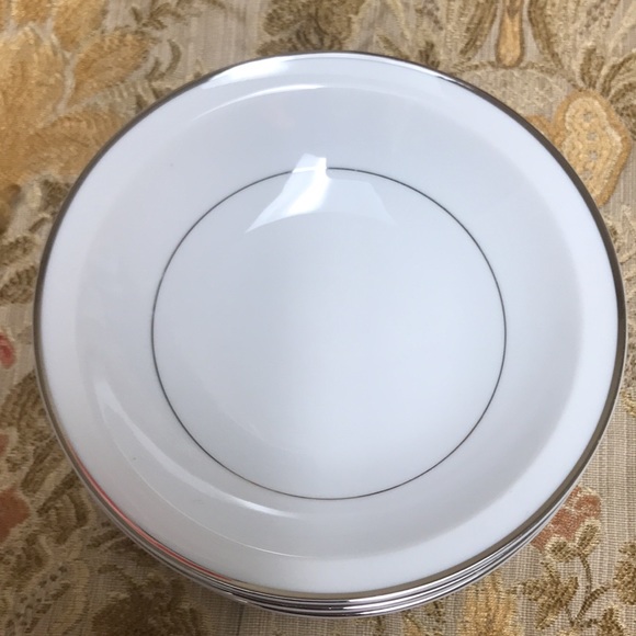 7 Ashcraft Fine China “Eternally Yours” 5812 Berry / Dessert Bowls Made in Japan - Picture 3 of 7